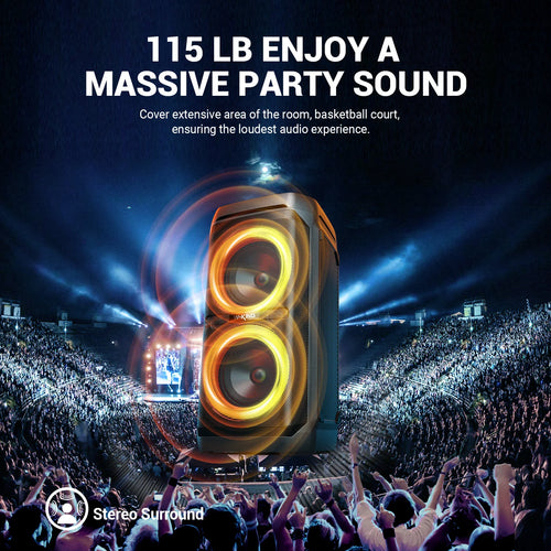 BassBoost Party Boombox